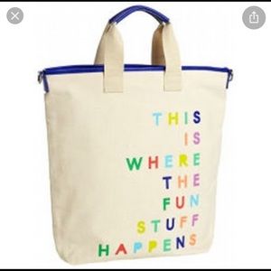 Barnes and Noble Tote Laptop Craft Bag